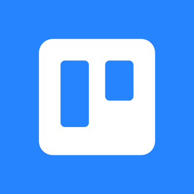 Trello AI Agent Logo - The ultimate visual tool for teamwork, with powerful automation.